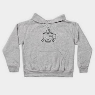 Tea, Milk, No Sugar Kids Hoodie